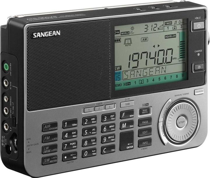 Actual product image Sangean ATS 909X2 (VHF, MW, LW, KW)