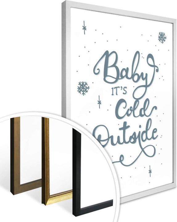 Image du produit Trenddeko Baby it's cold outside (40 x 50 cm)