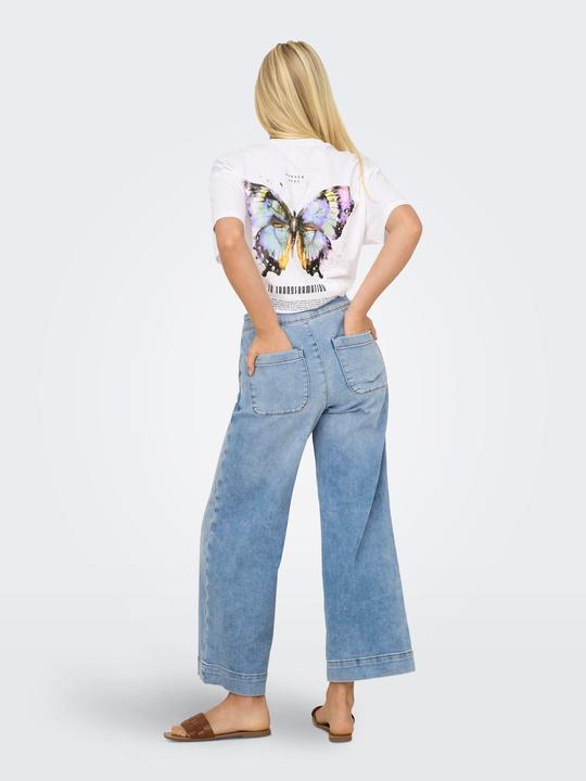 Actual product image Only ONLMADISON Hohe Taille Weiter Beinschnitt Jeans Jeans mit weitem Bein (W28/L32)