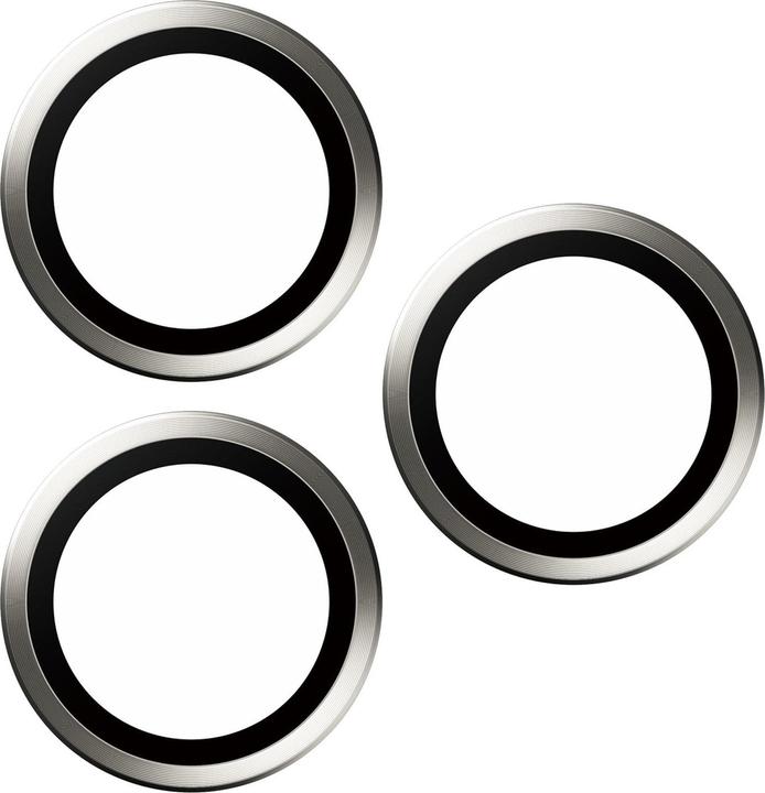 Produktbild PanzerGlass Hoops Camera Lens Protector (1 Stück, Apple iPhone 15 Pro Max, Apple iPhone 15 Pro)