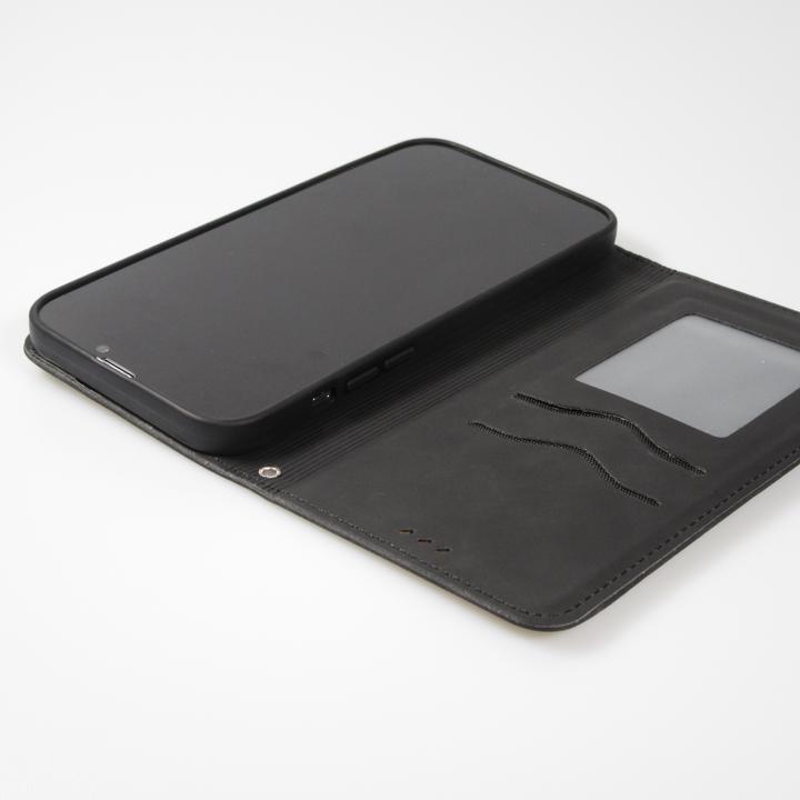 Actual product image PhoneLook Leather bag flip wallet vintage with magnetic closure and card holder (Apple iPhone 13)