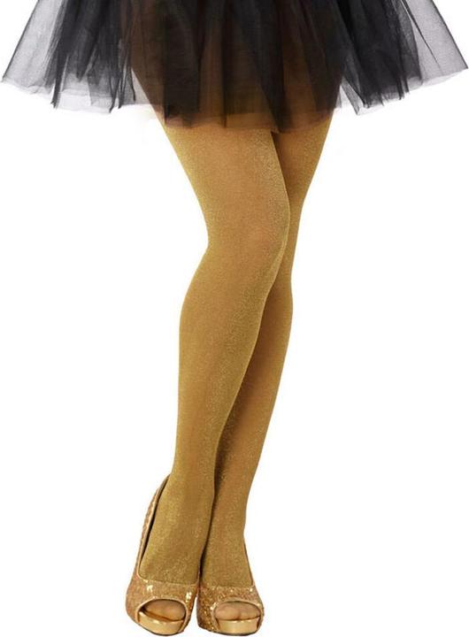 Actual product image Carnival Toys Stockings for dressing up in gold