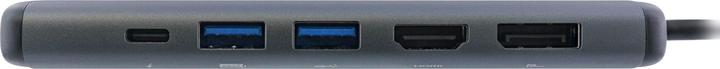 Image du produit InLine Multihub USB-C 8 en 1 (USB-C, 5 Ports)