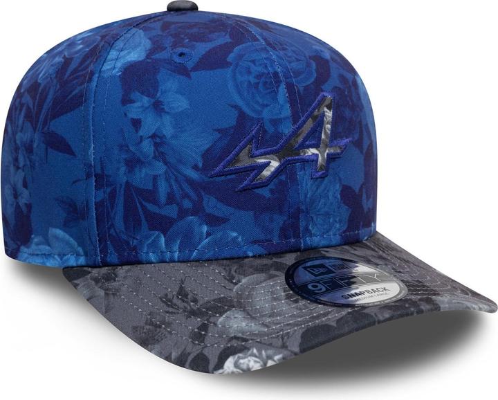New Era 9Fifty Snapback Cap - FLORAL BWT Alpine - M/L (M/L)