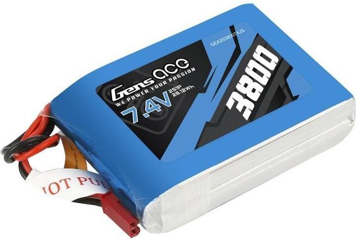Actual product image Gens Ace GEA2S3800TXJS Radio-Controlled (RC) model part/accessory Battery (7.40 V, 3800 mAh)