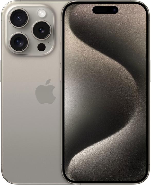Apple iPhone 15 Pro (512 GB, Natural Titanium, 6.10", SIM + eSIM, 48 Mpx, 5G)