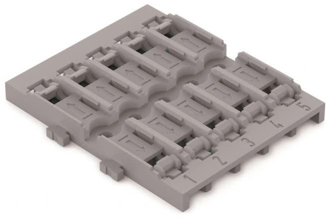 Wago Fixing adapter 5-fold 5 pcs.
