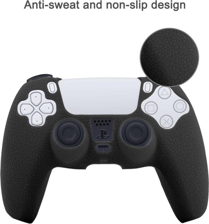 Actual product image König Design Protective Cover for Playstation 5 PS5 DualSense Controller Protection Silicone Case New (PS5)