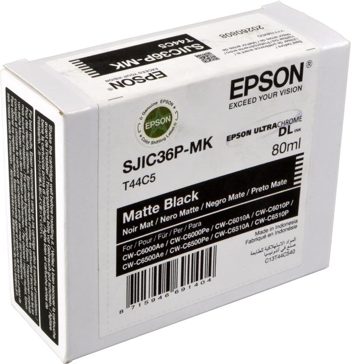 Image du produit Epson SJIC36P(MK) - 80 ml - noir - original (CF)