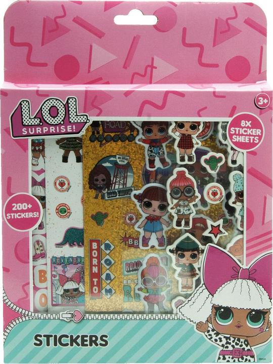 L.O.L. Surprise! LOL. Sticker set, 200 pcs.