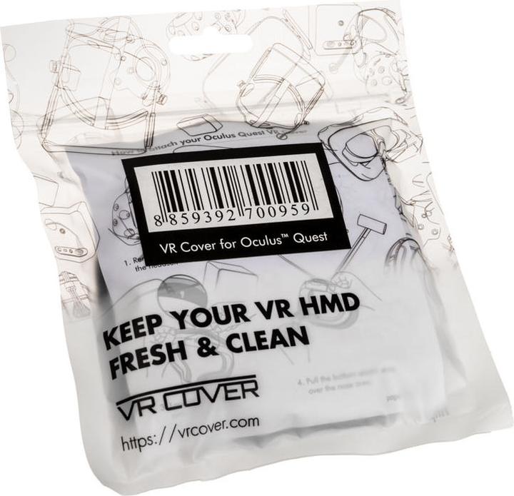 Actual product image VR Cover Oculus Quest Cover Suitable for (VR Accessories): Oculus Quest Black