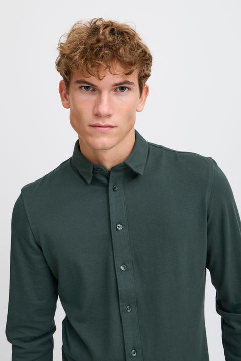 Actual product image Casual Friday CFARTHUR LS BU jersey piquet shirt 20505281 (M)