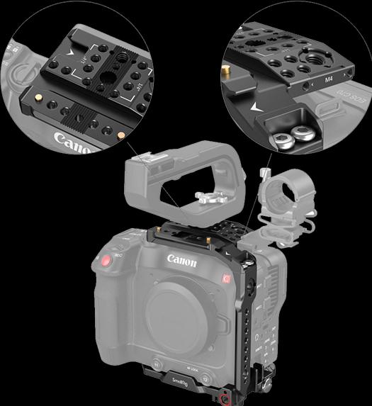 Produktbild SmallRig Cage Handheld Kit Canon EOS C70 (Cage)