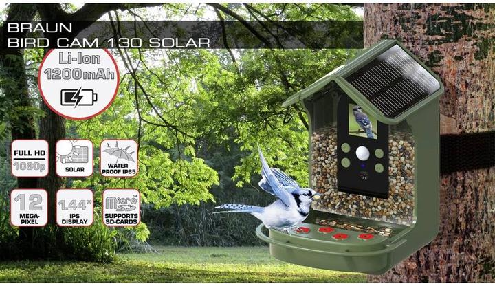 Actual product image Braun Photo BRAUN Bird Cam 130 Solar