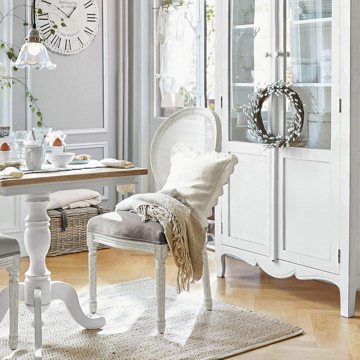Produktbild Loberon Kissenhülle 2er Set Fontienne weiss (40 x 40 cm)