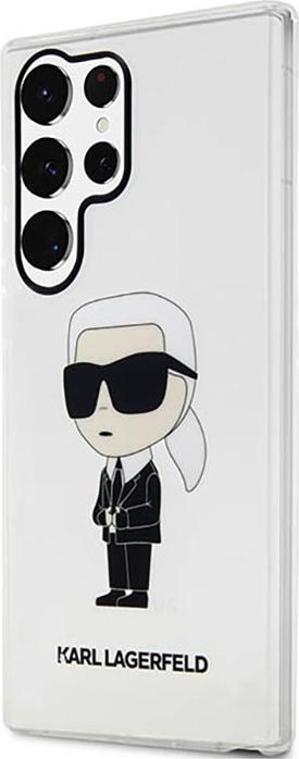 Image du produit Karl Lagerfeld KLHCS23LHNIKTCT S23 Ultra S918 étui rigide transparent Ikonik (Samsung Galaxy S23 Ultra)