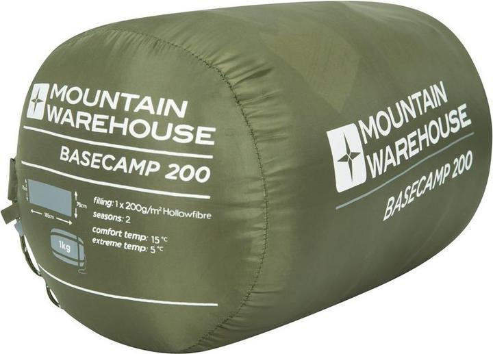 Immagine prodotto Mountain Warehouse Basecamp 200 Estate Sacco a Pelo (185 cm)