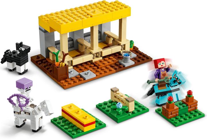 Produktbild LEGO Der Pferdestall (21171, LEGO Minecraft)