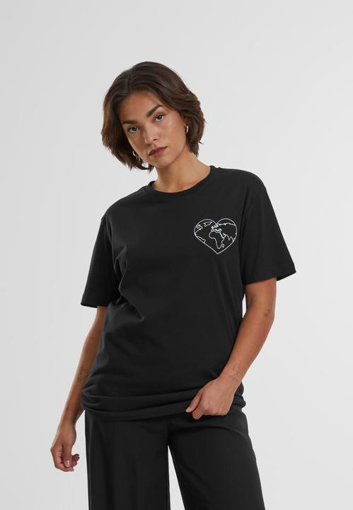 Actual product image Mister Tee Ladies World Love Tee - 19043 (XXL)