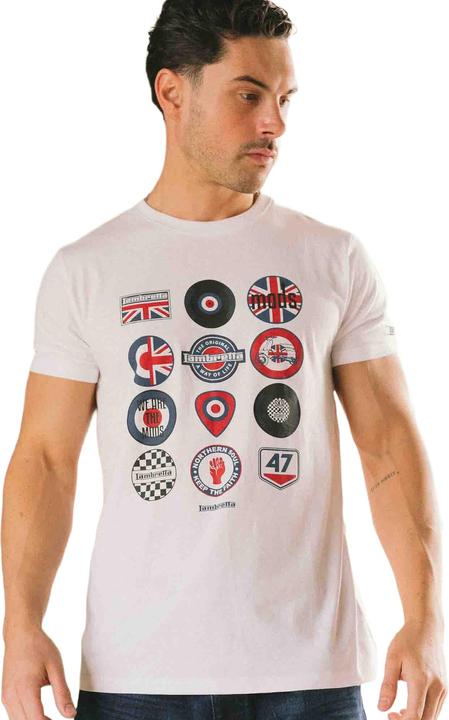 Immagine prodotto Lambretta SS25 Maglietta Distintivo Uomo (S)