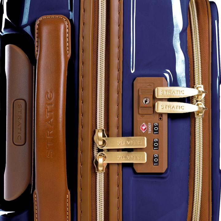 Produktbild Stratic Leather&More - Hartschalen-Koffer S (mit Vortasche) (33 l, Handgepäck (bis 50l))