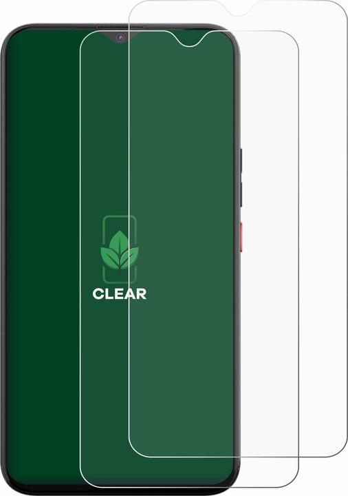 Actual product image ScreenLeaf Protective film sustainable screen protector screen protector film clear transparent (2 Piece, Gigaset GS5)