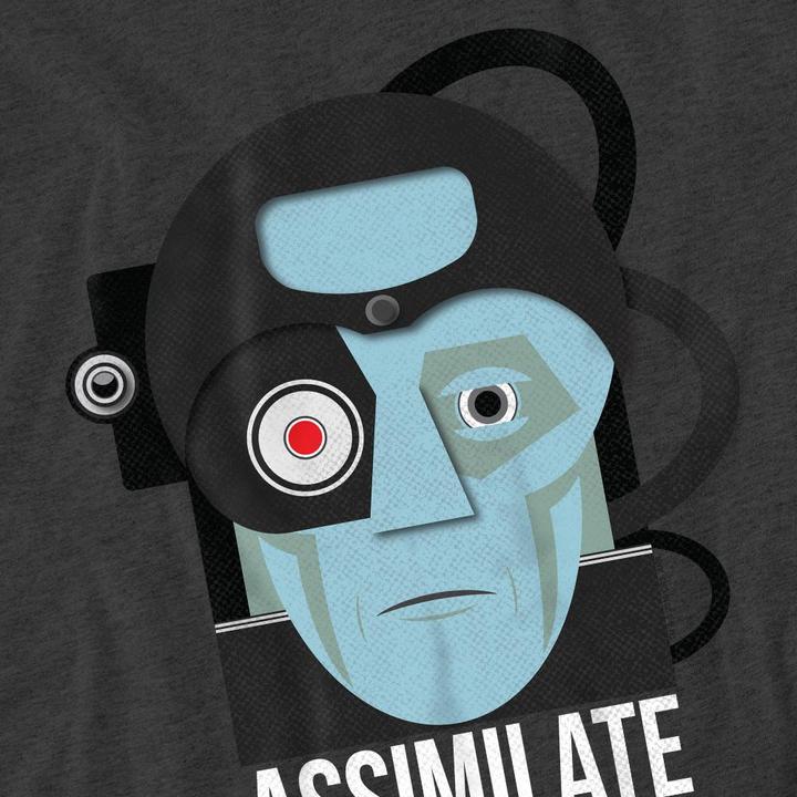 Image du produit - T-shirt ASSIMILATE OR DIE - Adulte (XL)
