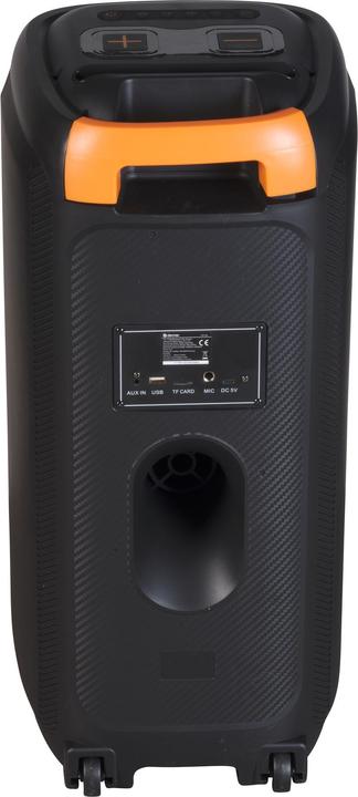 Actual product image Denver BPS-458 BT Party Speaker black (4 h, Rechargeable battery operated)