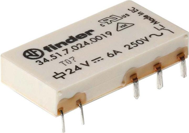 Image du produit Finder Relais CI 1RT plat 6A 5Vcc