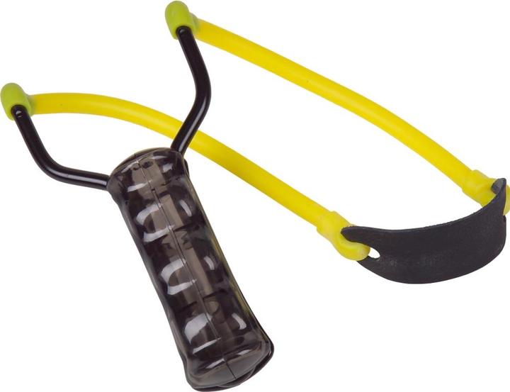 Actual product image Haller Slingshot with hollow handle yellow (40777)