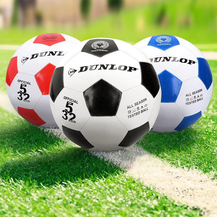 Image du produit Dunlop - Fussballball Grösse 5 (Rot)