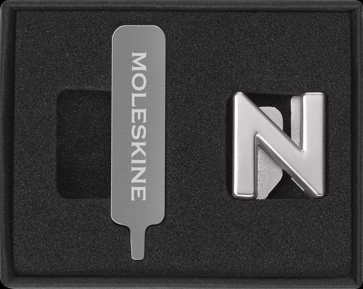 Produktbild Moleskine Pin Buchstabe N Silber (Kein Einband)