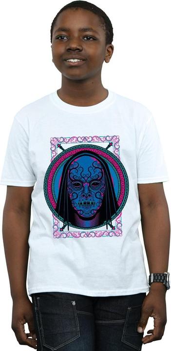 Actual product image Boys Neon Death Eater Mask T-Shirt (140, 146)