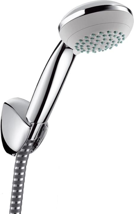 hansgrohe HG Ensemble de douche CROMETTA 85 VARIOJET Metaflex flexible de douche 1250mm chrome (2 Types de jets, 17 l/min)
