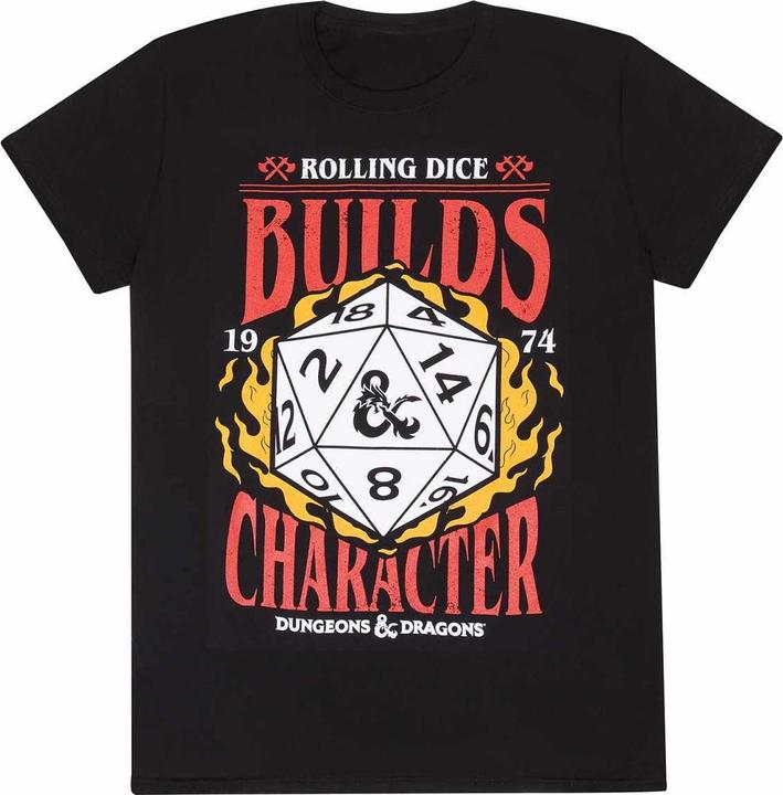 Produktbild Dungeons & Dragons Builds Character TShirt (XL)