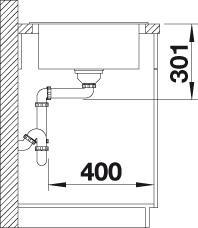 Immagine prodotto Blanco Elon XL 6 S (Lavello montato, 78 cm, 50 cm)