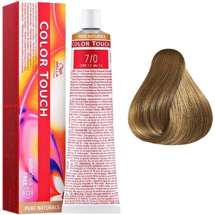 Wella Permanent Hair Colour Color Touch 7/0 60ml (7/0)