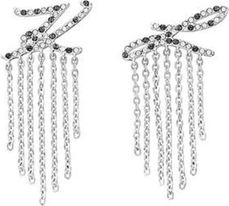 Karl Lagerfeld Damenohrringe 5512217 4 cm (Edelstahl)
