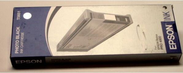 Actual product image Epson T6061 (PBK)
