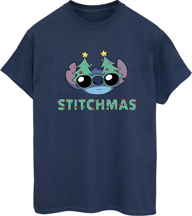 Image du produit Disney - T-shirt LILO & STITCH STITCHMAS GLASSES - Femme (XL)