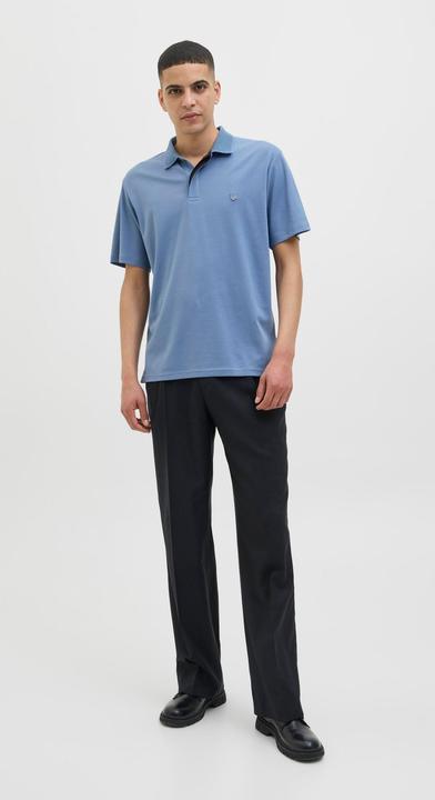 Actual product image Jack & Jones Single-coloured shirt collar polo shirt Poloshirt (XXL)