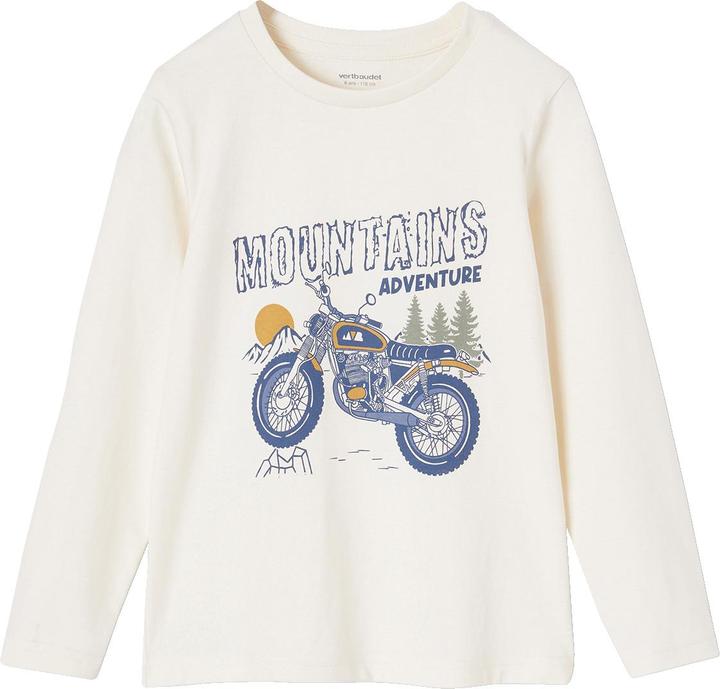 Actual product image Vertbaudet Boys' shirt with a fun sports print (152)