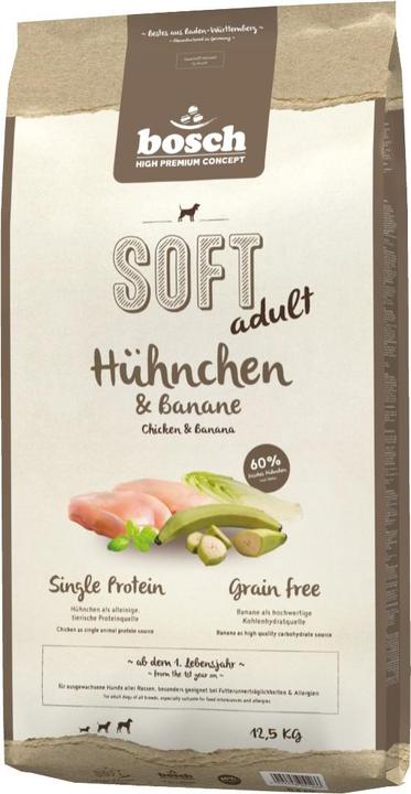 Actual product image Bosch Petfood Soft chicken + banana (Adult, 1 pcs., 12500 g)