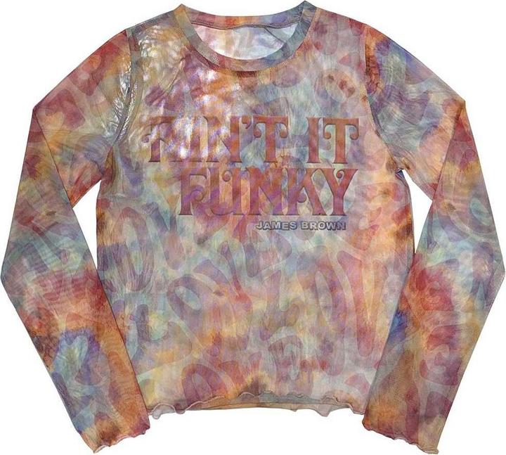 Produktbild James Brown Funky Kurzes Top Langärmlig (XL)