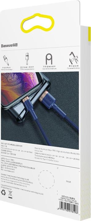 Image du produit Baseus USB A – Lightning (2 m)