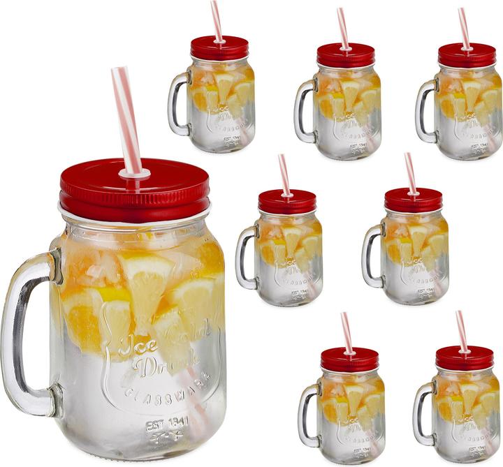Actual product image Relaxdays 8x drinking glass (0.50 l, 1 x)