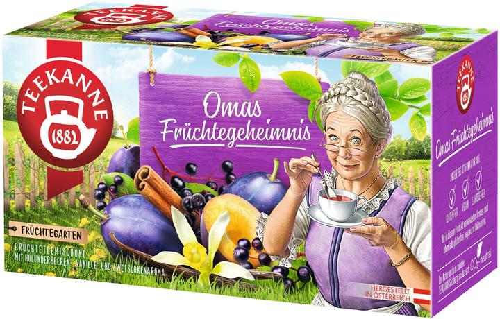 Actual product image Teekanne Tea bags grandma's fruit secret 20 pieces (60 g)