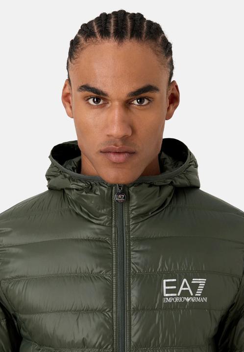 Produktbild Emporio Armani EA7 Jacke Core Identity Steppjacke mit Kapuzenkragen (XXL)