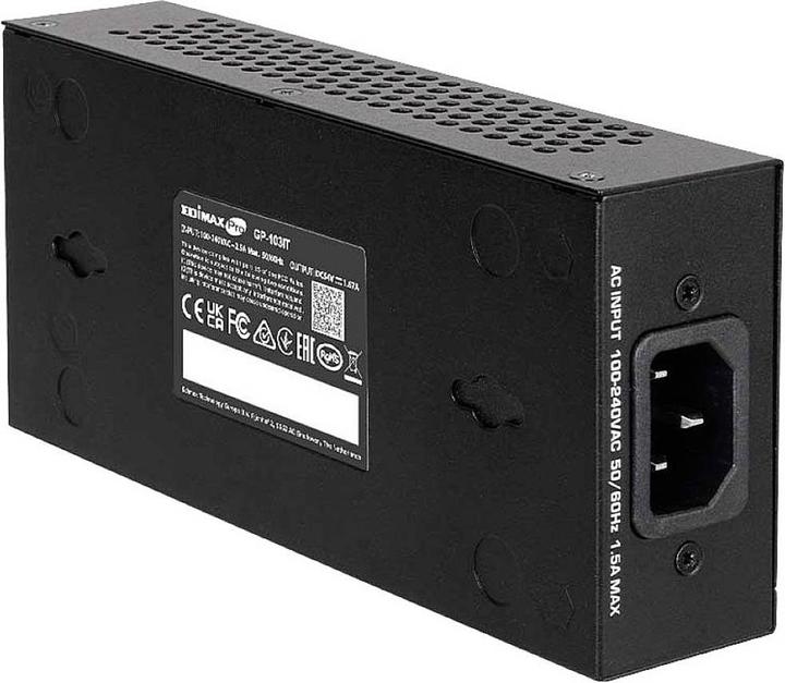 Produktbild edimax GP-103IT (802.3bt (PoE++), 802.3af (PoE), 802.3at (PoE+), 90 W)