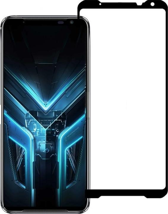 Immagine prodotto Screenguard Asus ROG Phone 3 Pellicola di vetro protettiva a schermo intero 2.5D 9H (1 Pezzo/i, Asus ROG Phone III)